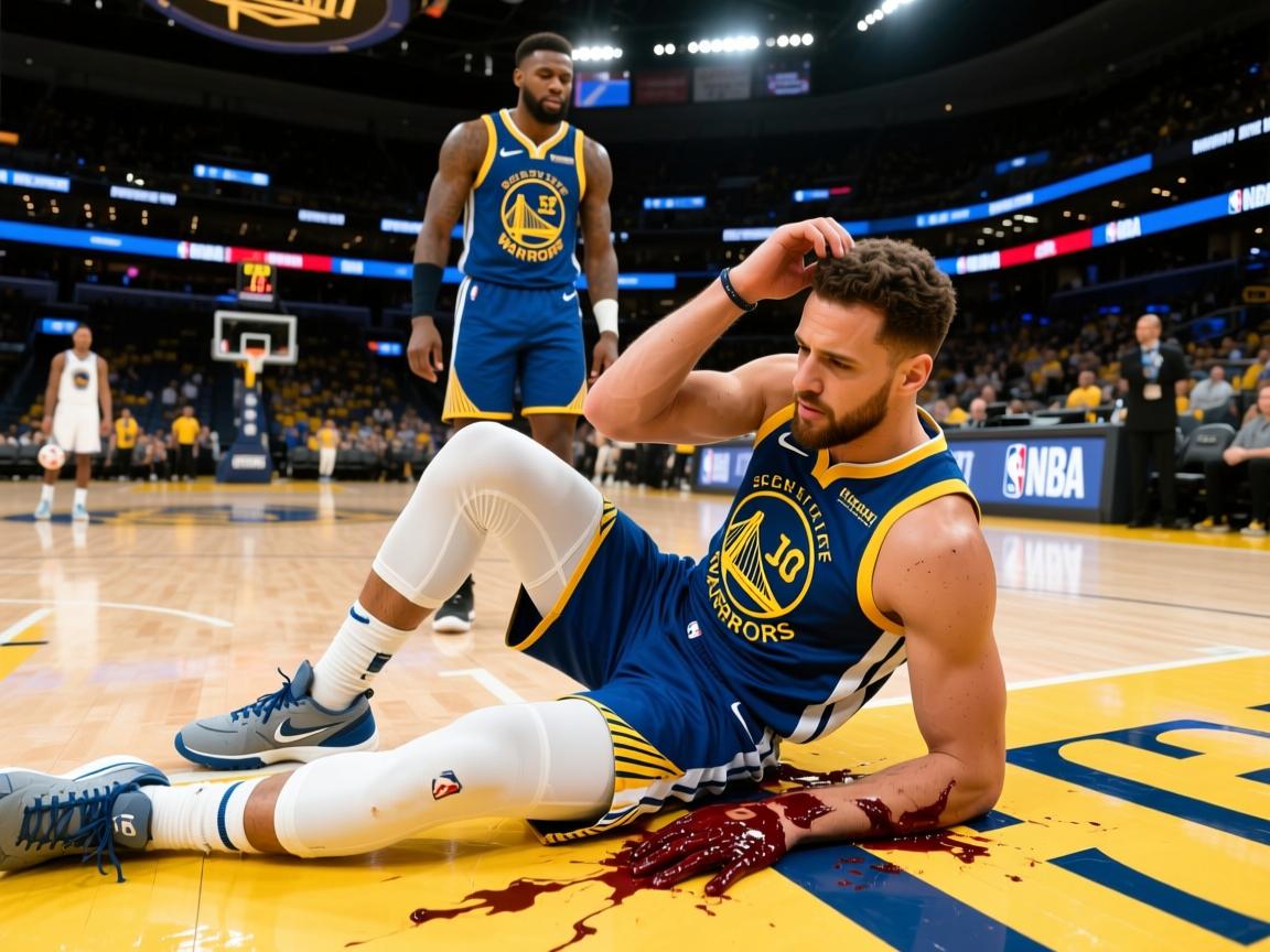 勇士队主力球员受伤，季后赛前景堪忧  第1张